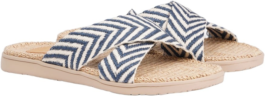 Formentera Jute Sole & Natural Bast Straps
