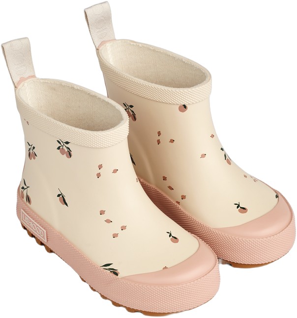 Tekla Printed Rainboot Peach / Sea