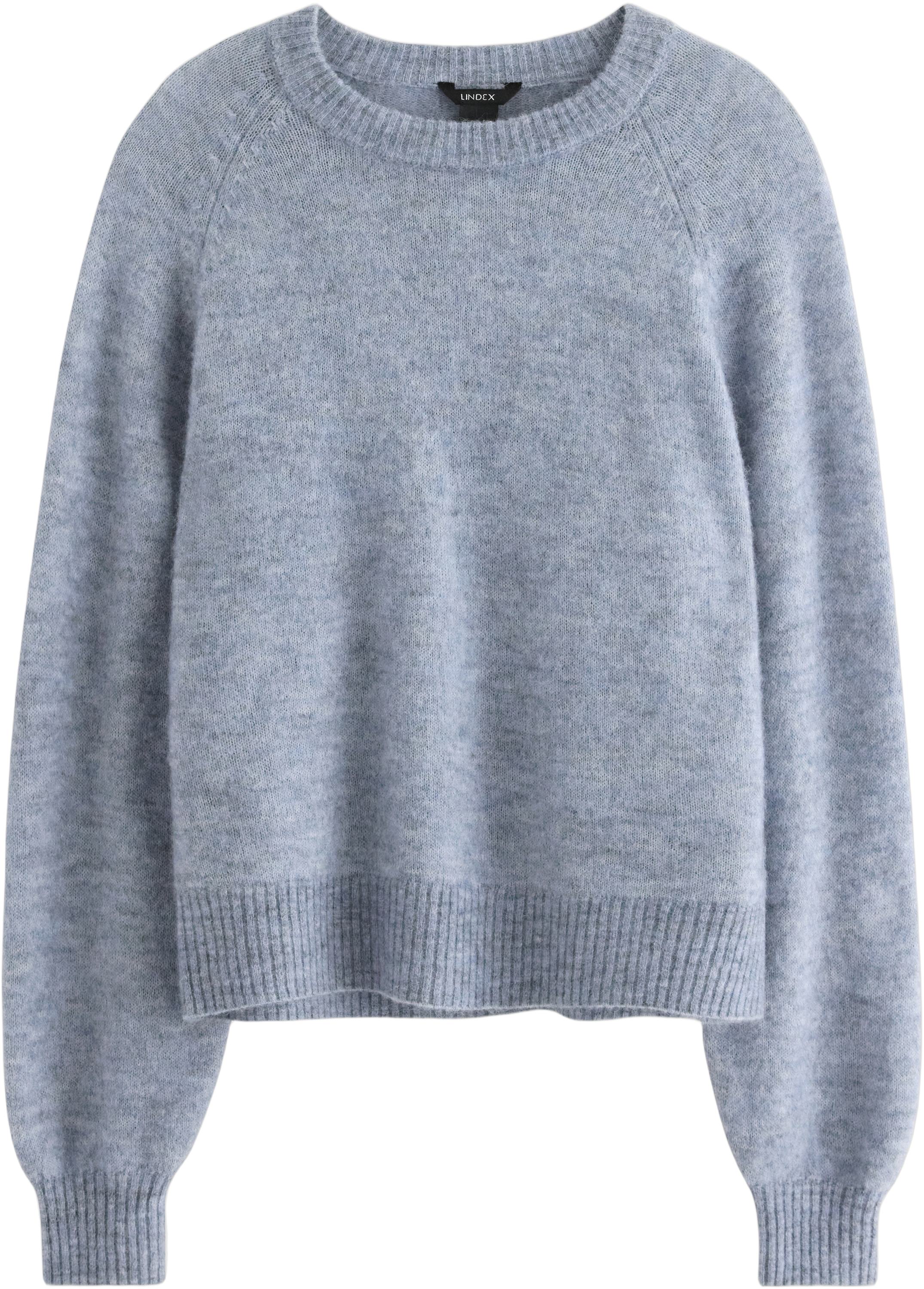 Finstrikket Genser i myk Ullblandin