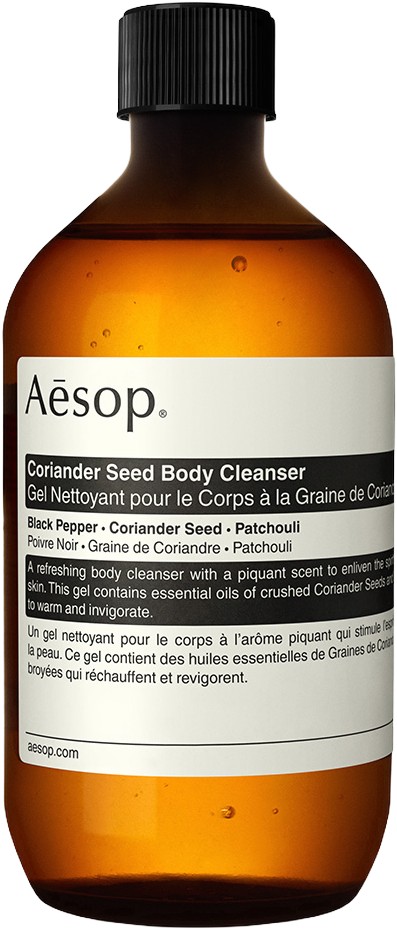 Coriander Seed Body Cleanser 500ml Screw Cap
