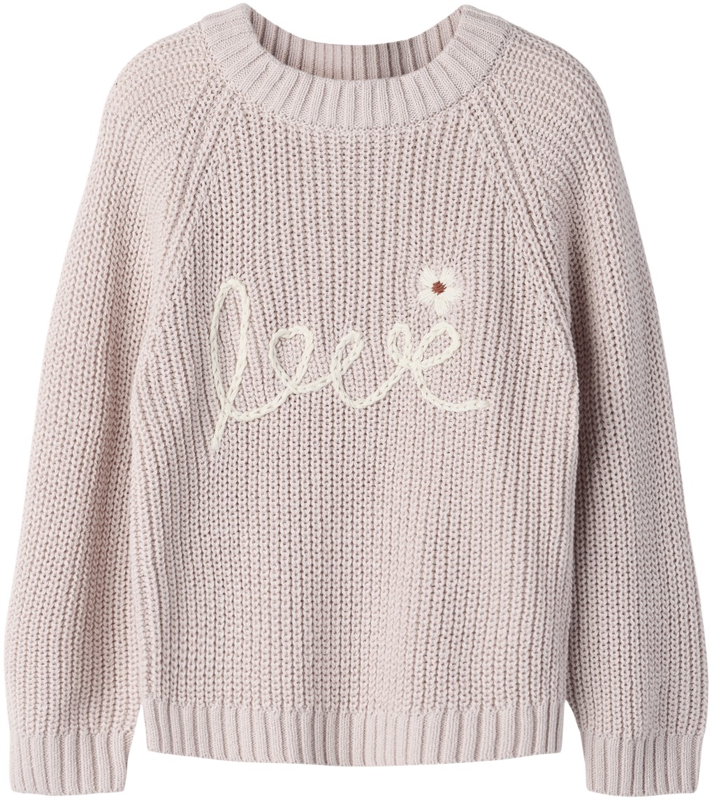 Nmfemlen EMB Knit LIL