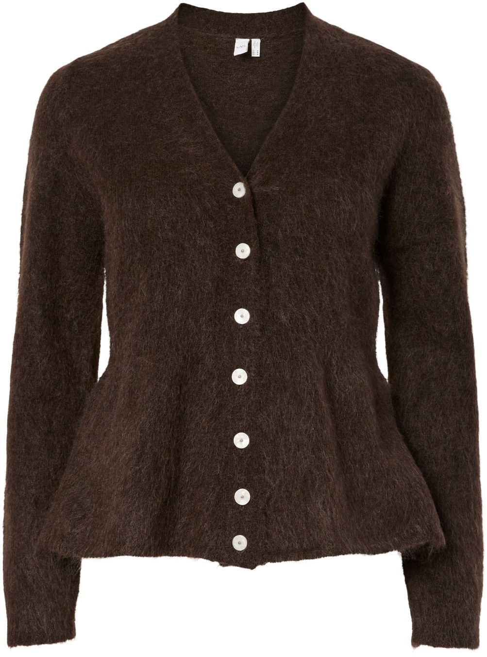 Yaslimo LS Mohair Blend Knit Cardig