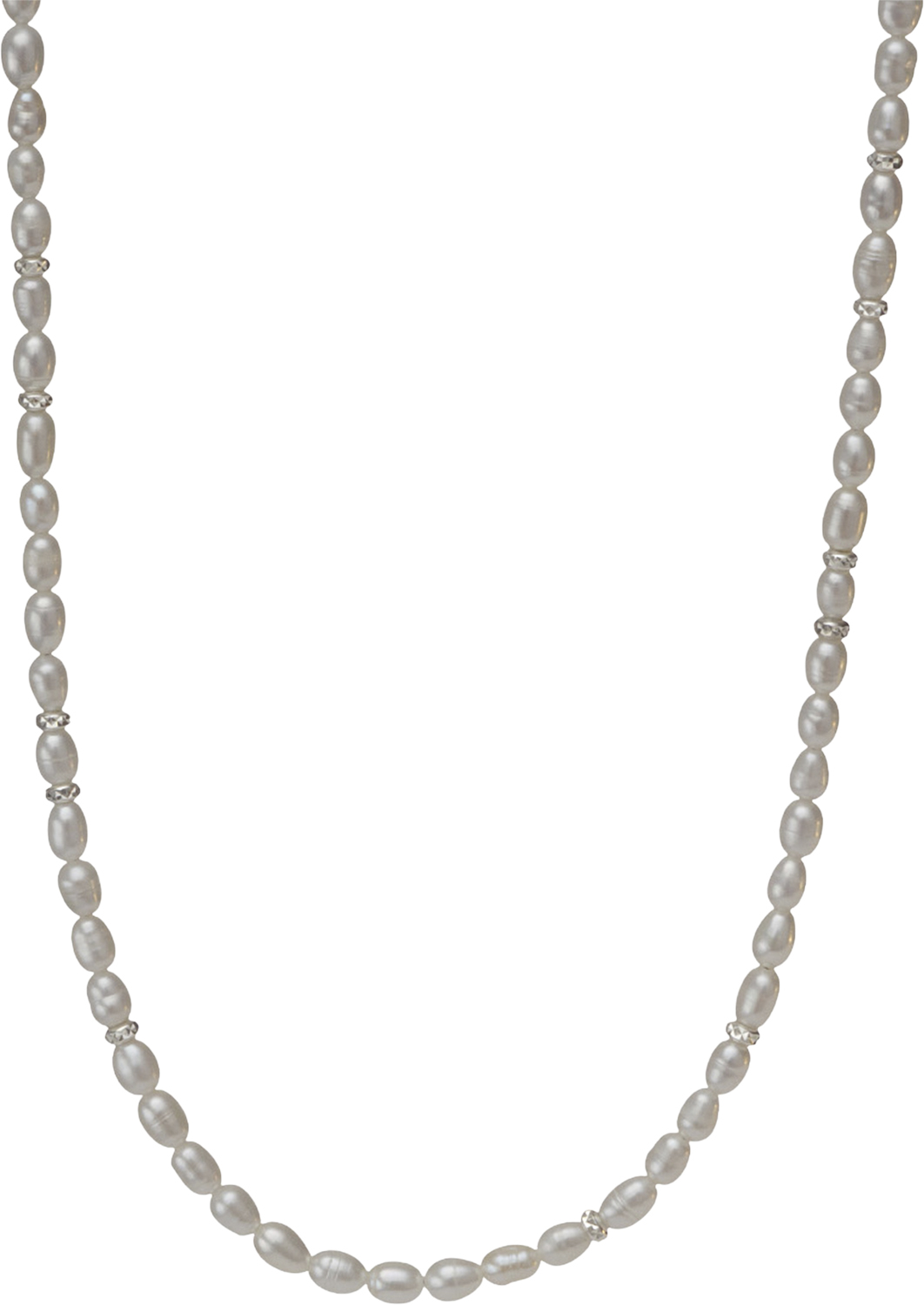Celina Pearl Necklace Silver