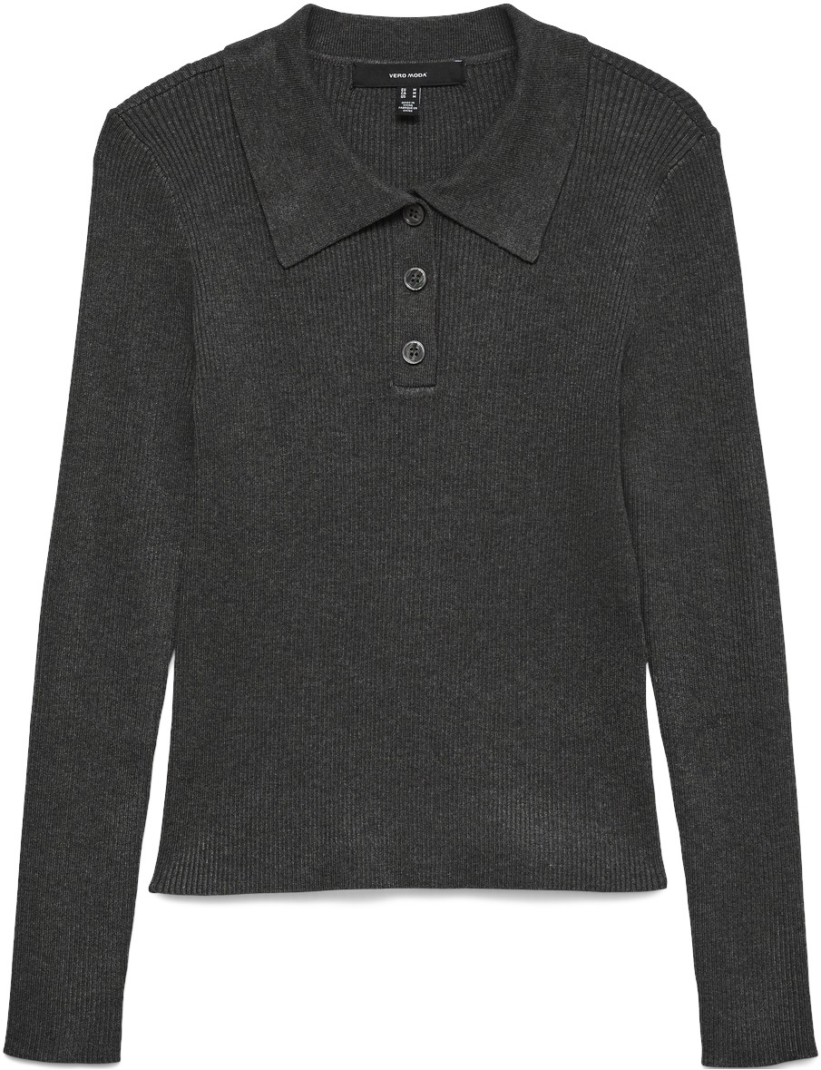Vmsiljerib LS Poloneck Pullover NOO