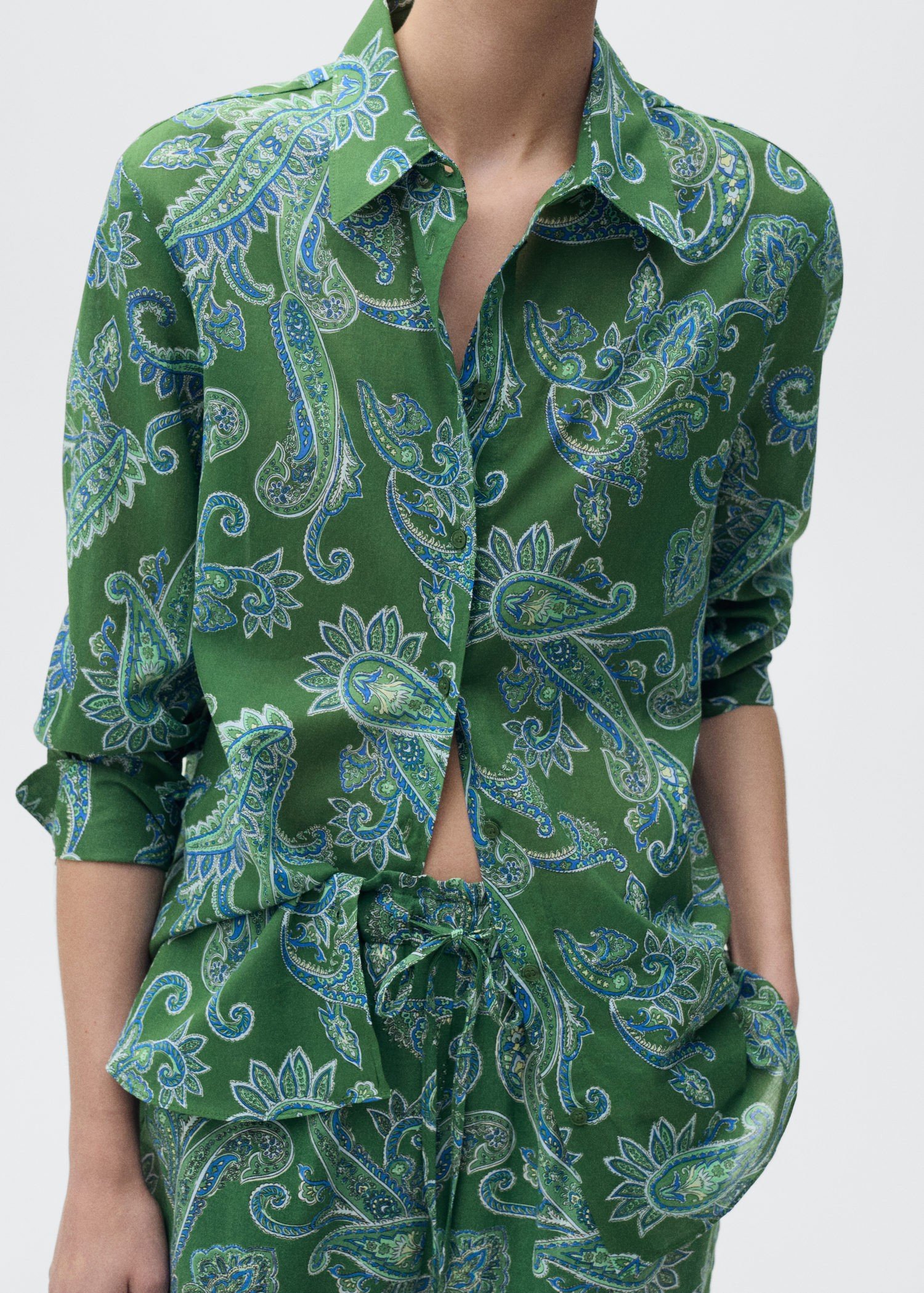 Paisley Cotton Shirt