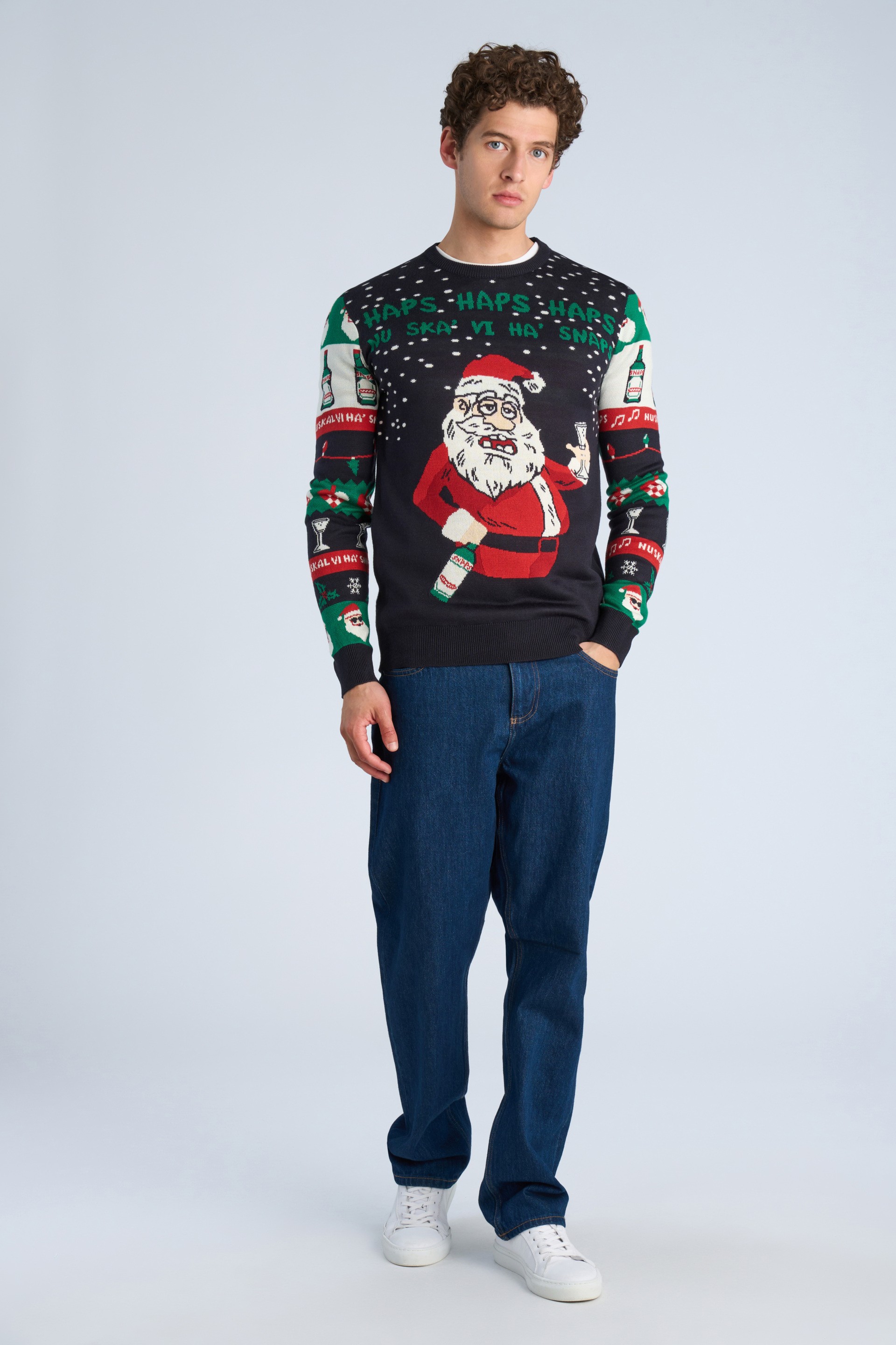 Xmas Cheers Oneck Sweater