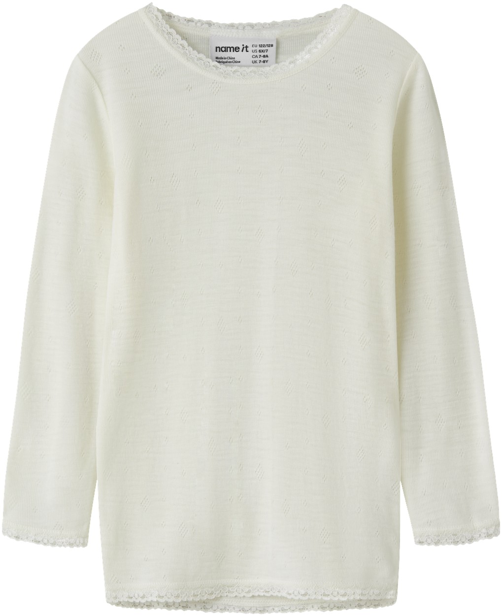 Nmfwang Wool Needle LS TOP Solid NO