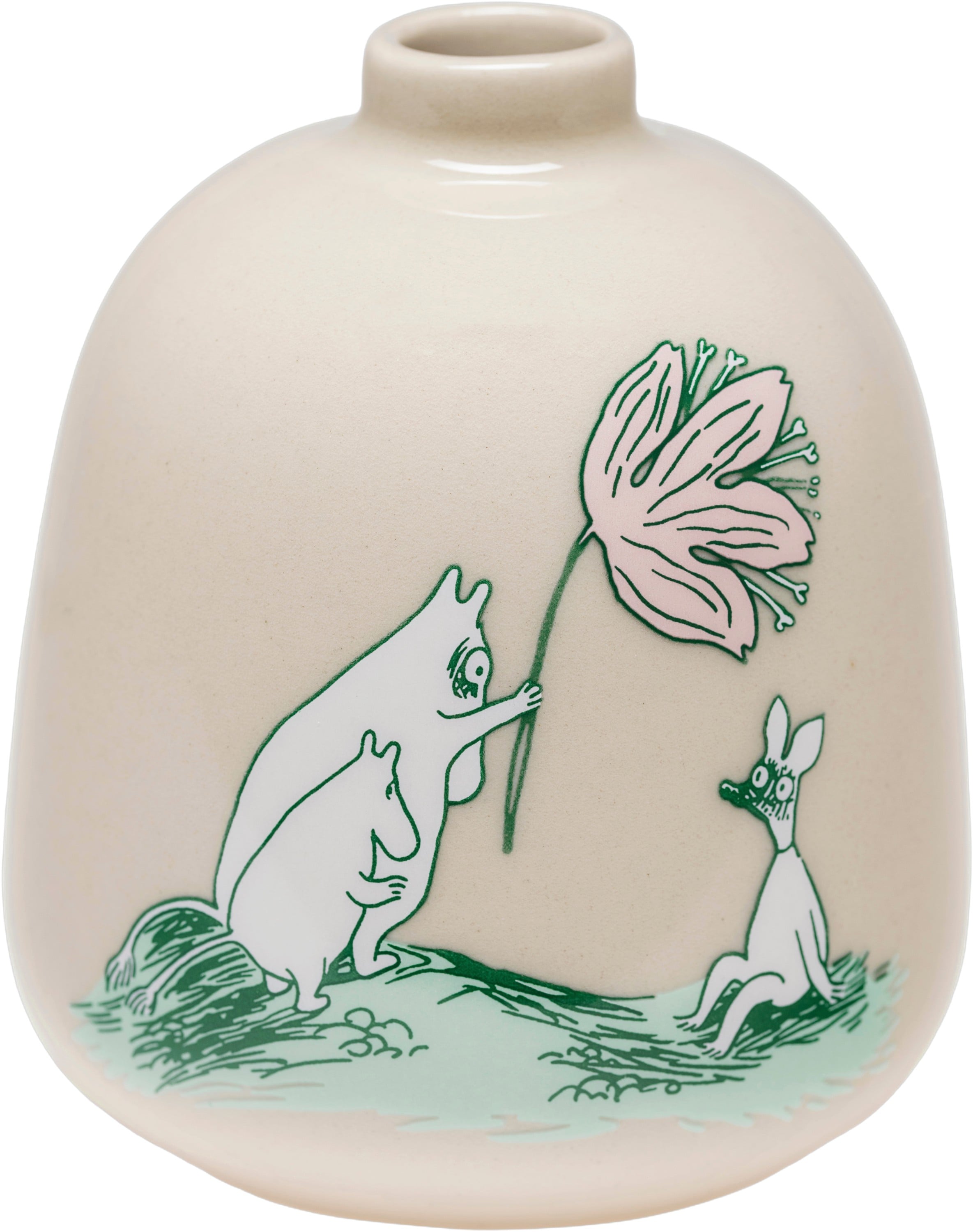 Moomin Arabia 83mm Vase Vildblomst Genanvendt Interiør