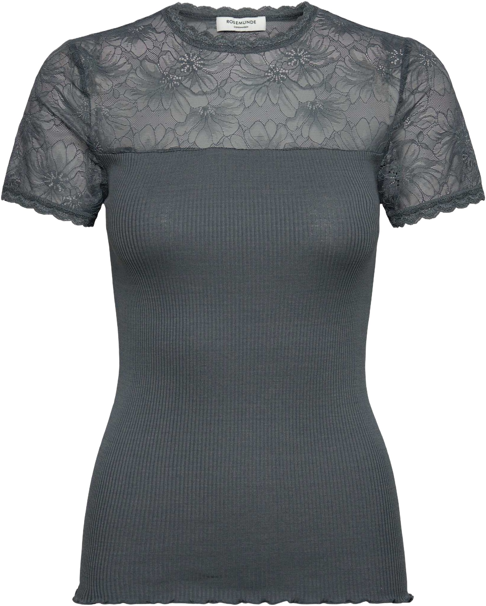 Rwbeatha Silk SS Lace Tshirt