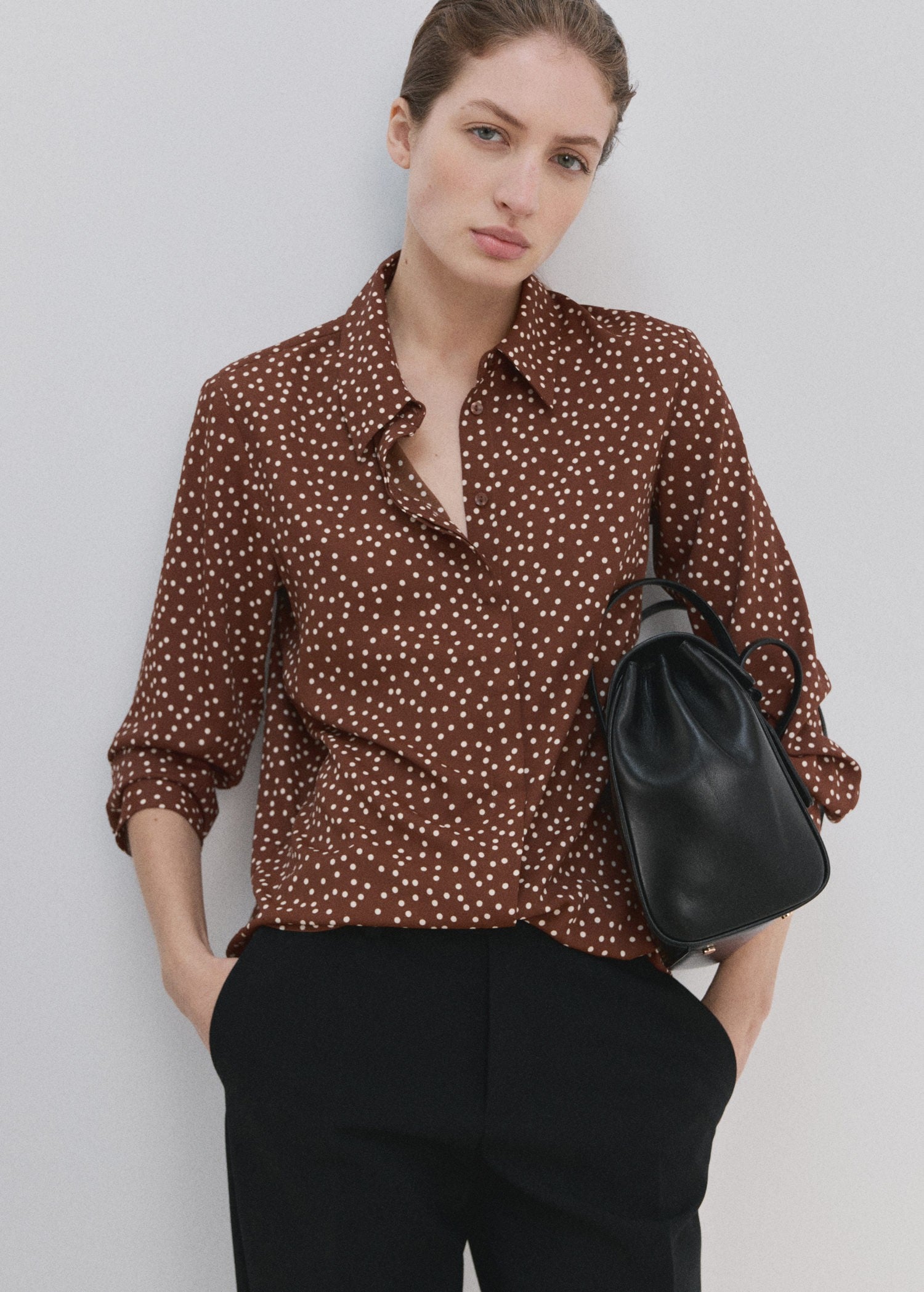 Straightcut Animal-print Blouse
