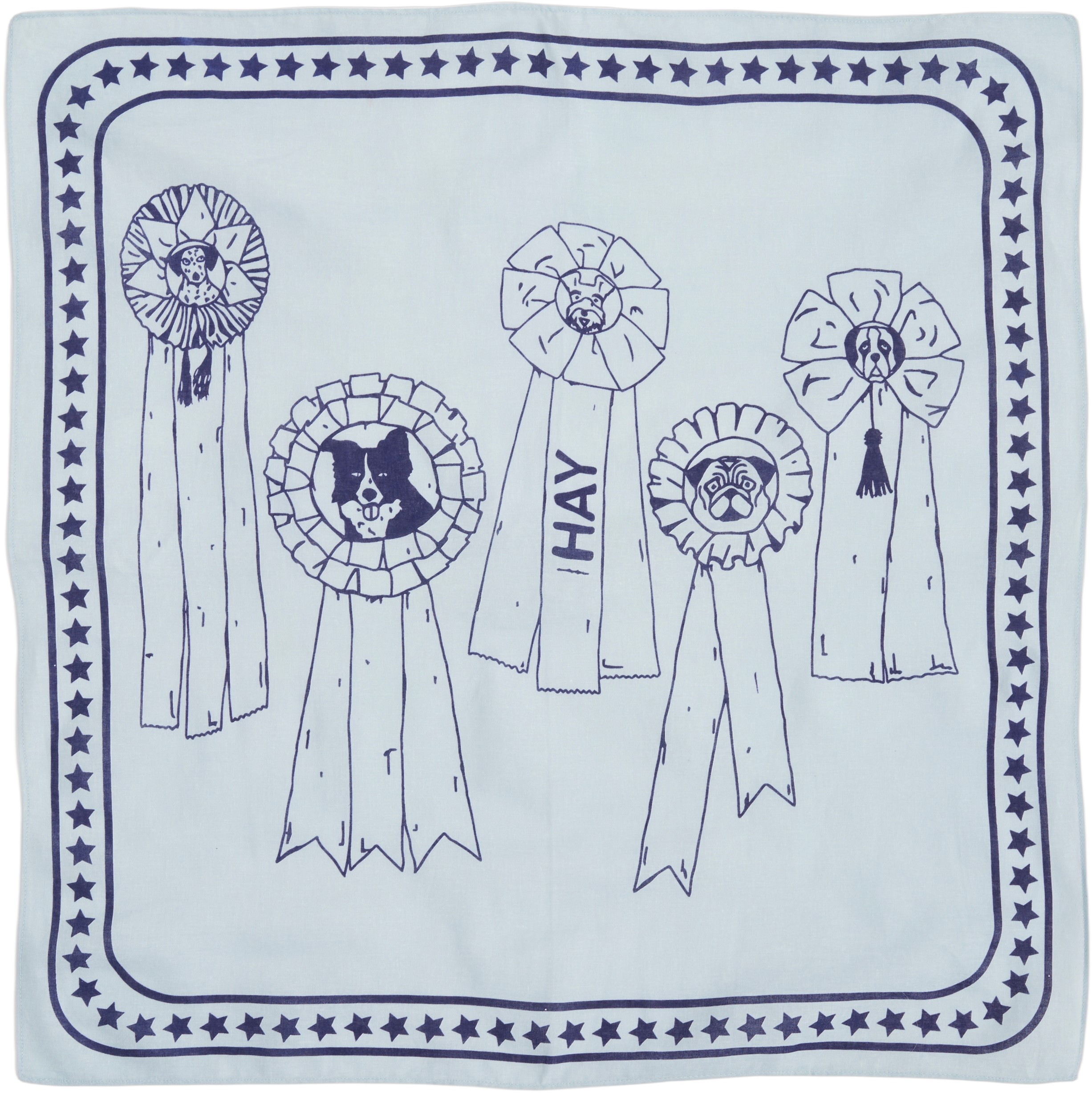 HAY Dogs Scarf Recycled55 x 55-l