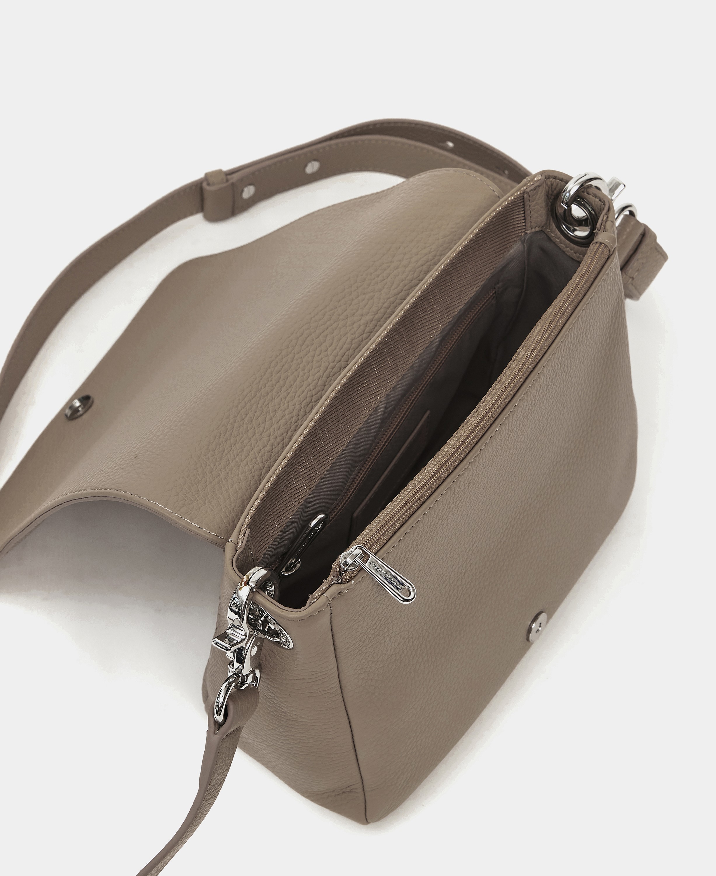 Mellow Leather Hunting BAG / Warm Taupe