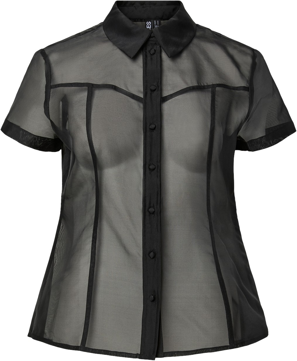 Pcnulle 2/4 Fitted Shirt WVN D2D