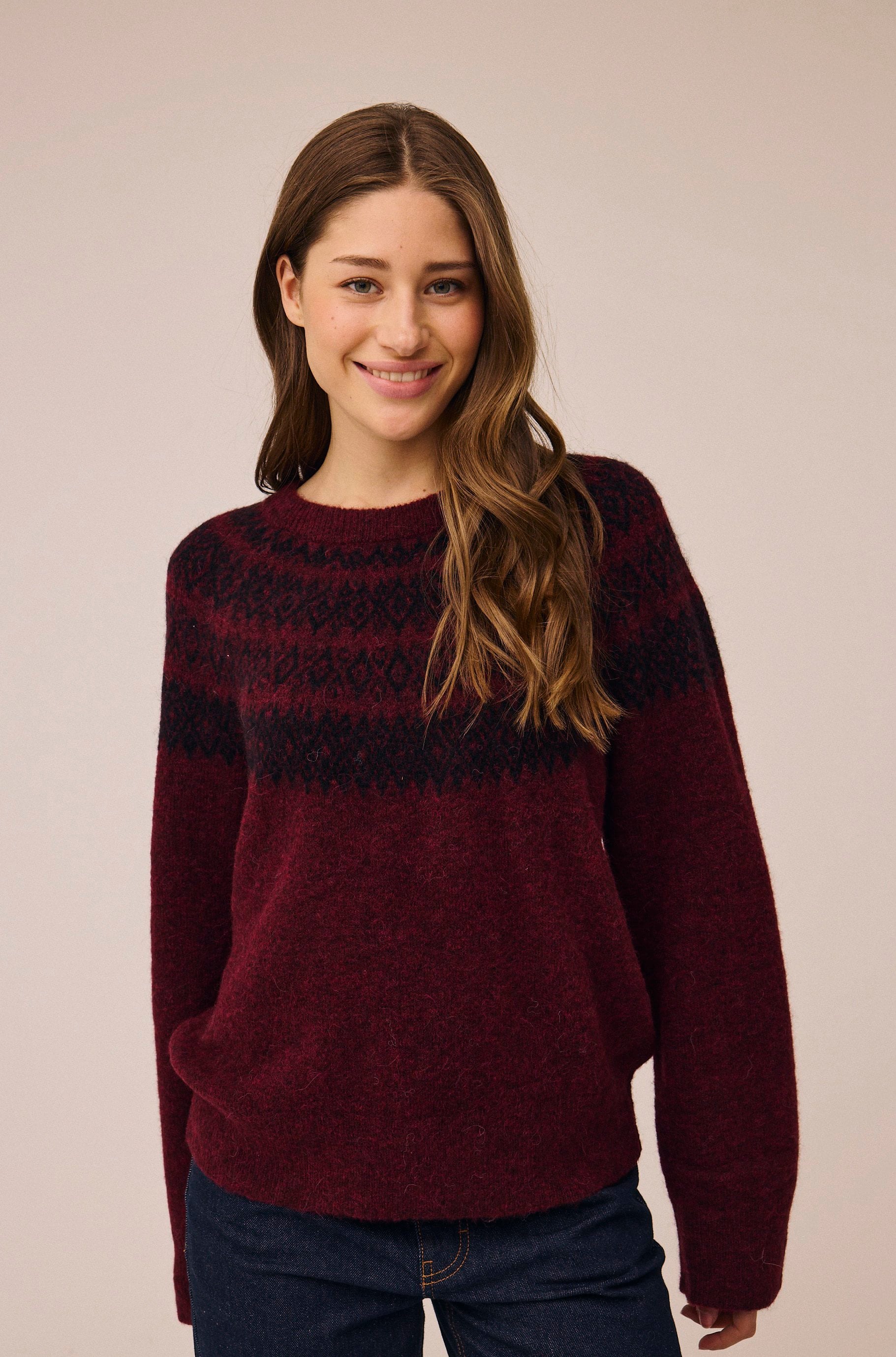 Cindi 9 Striksweater Alpakamix RWS