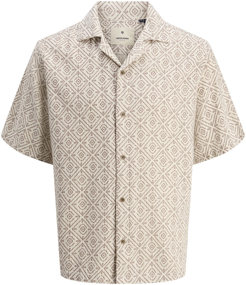 Jprbluvincent Print Resort S/S Shir