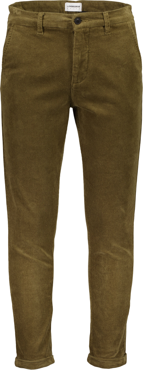 Cropped Corduroy Pants