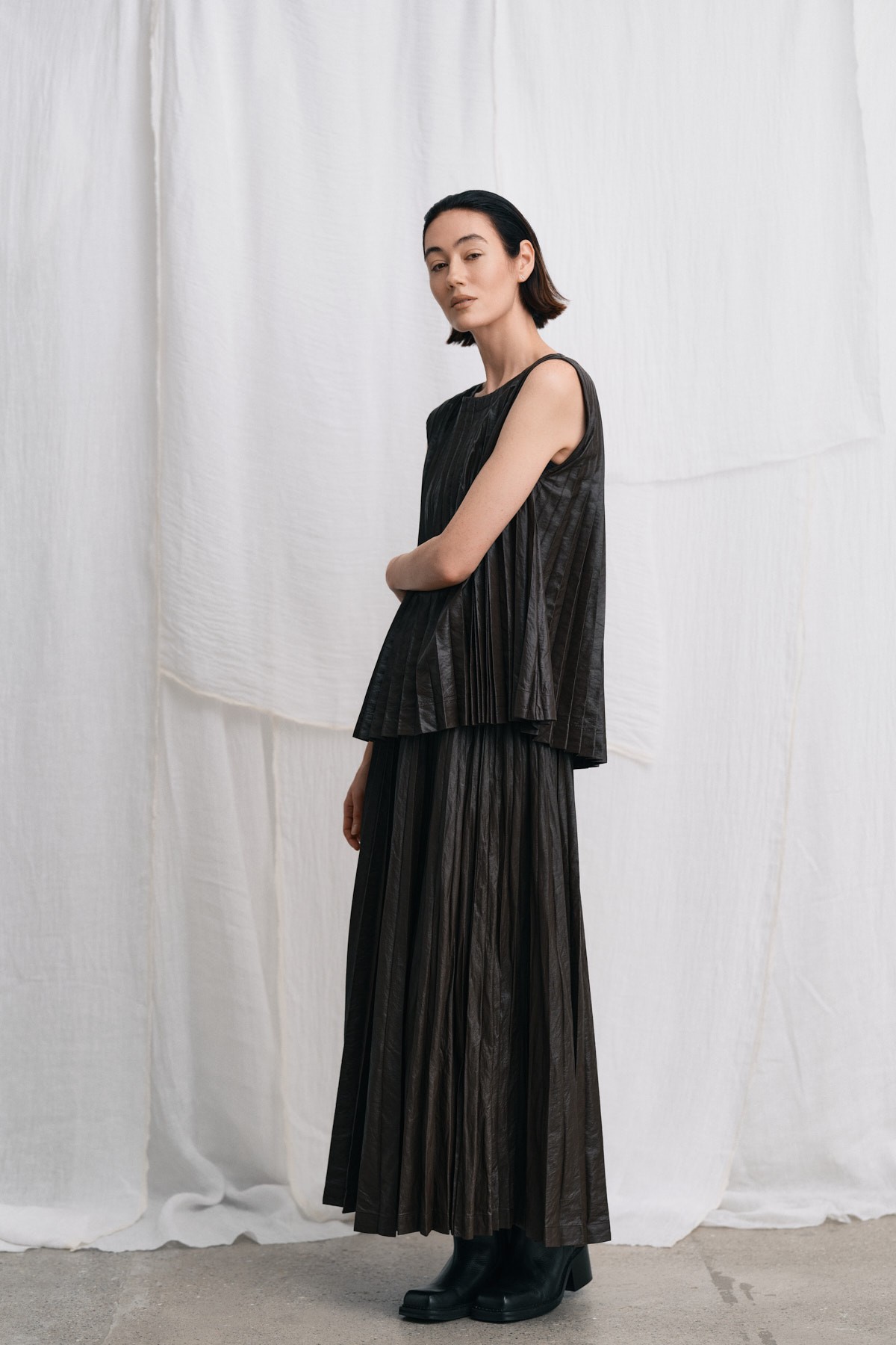 Pleats Skirt Simonia