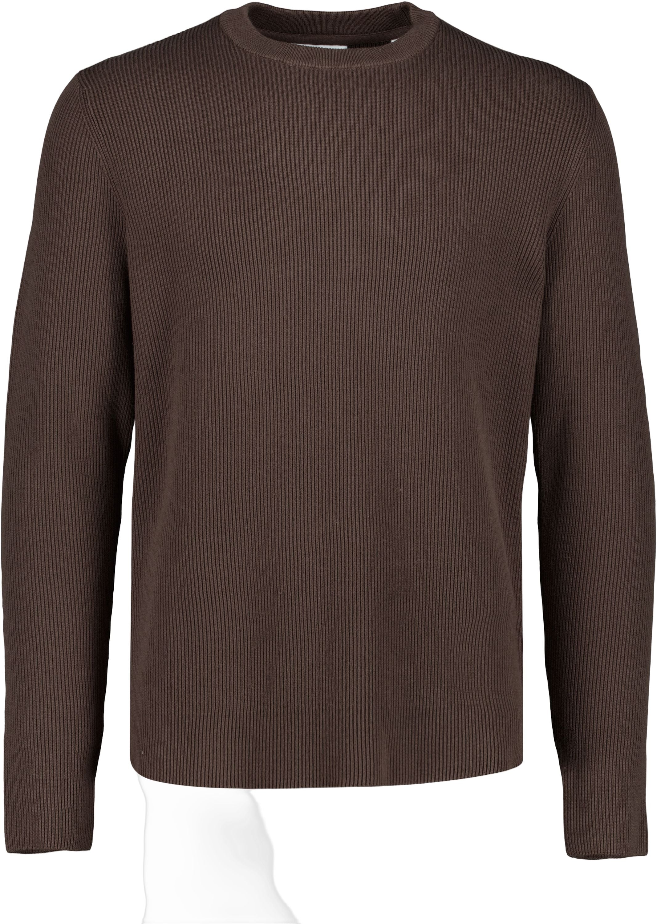 Rib Knitted Oneck Knit