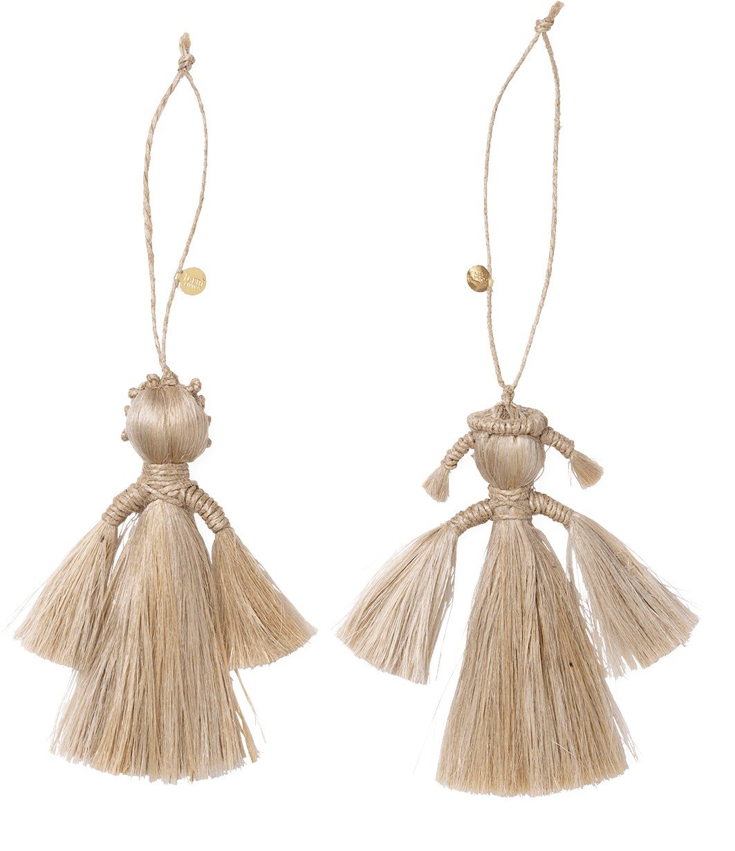 Wing Angels Set of 2 - Natural