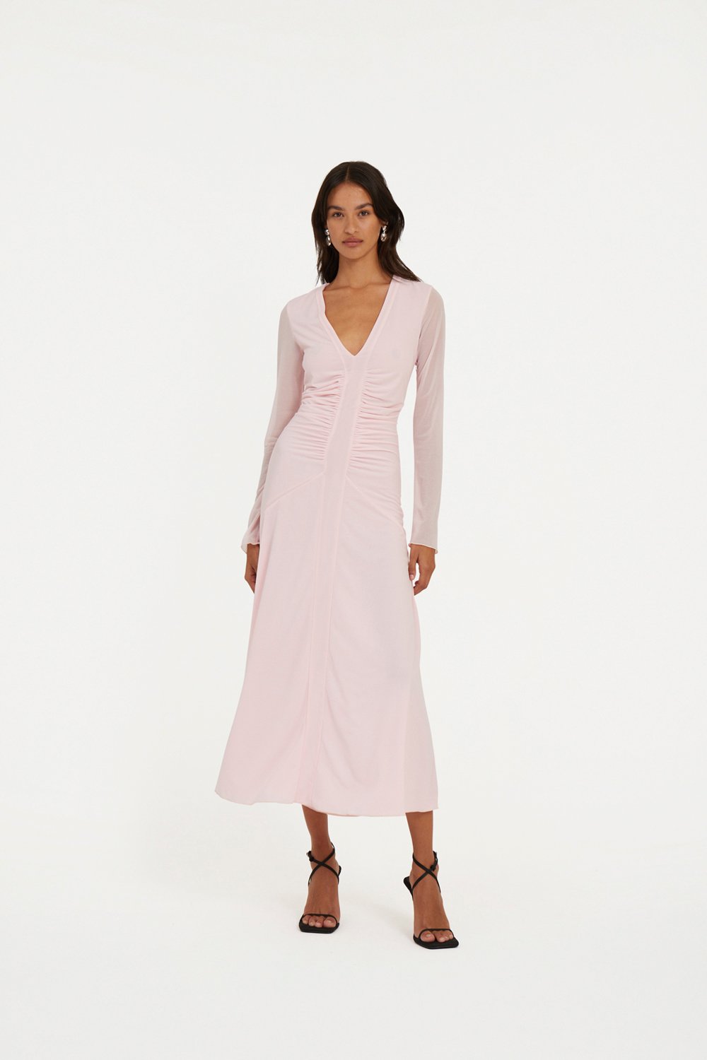 Midi Vneck Dress