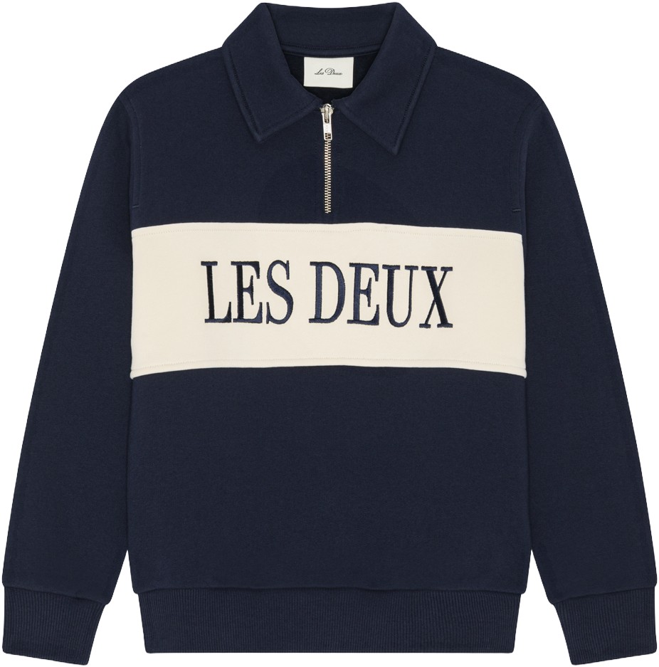 Zipper Rugby Sweatshirt Kids