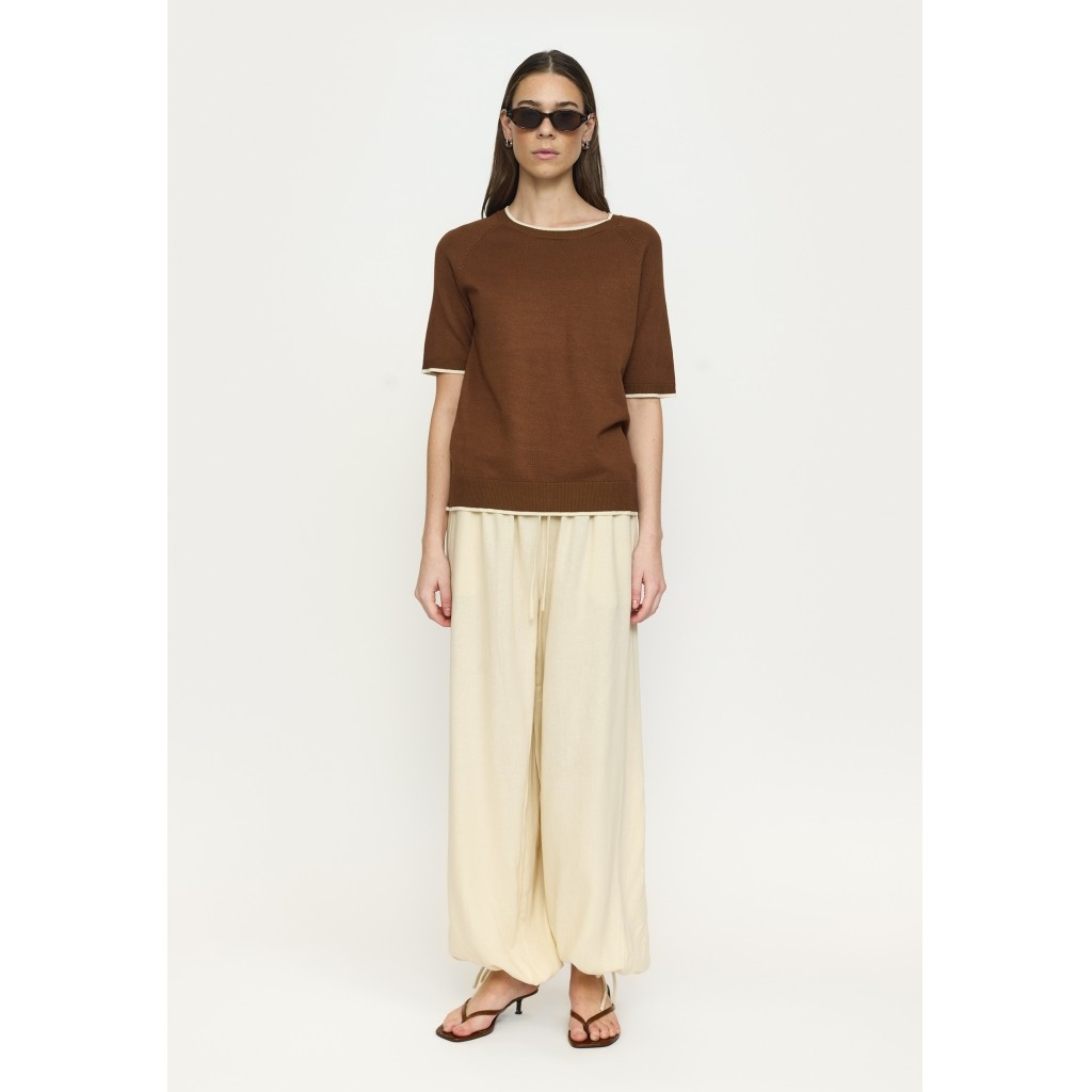 Srmarla SS Contrast Knit
