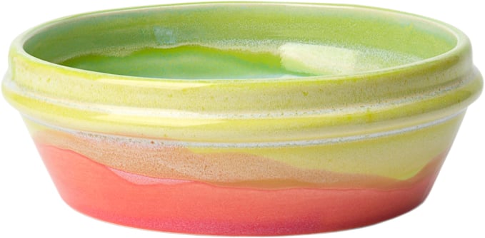 Poppery Skål Ø16 cm Mint/apple Green/pink