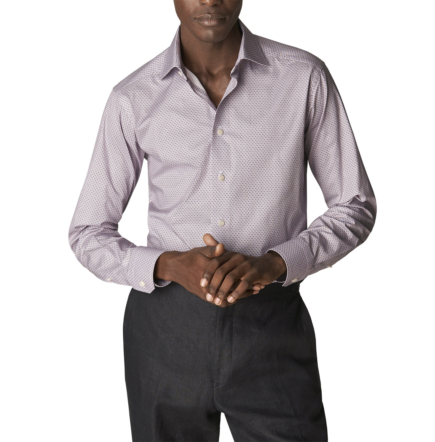 Red Espresso Signature Twill Shirt Contemporary Fit