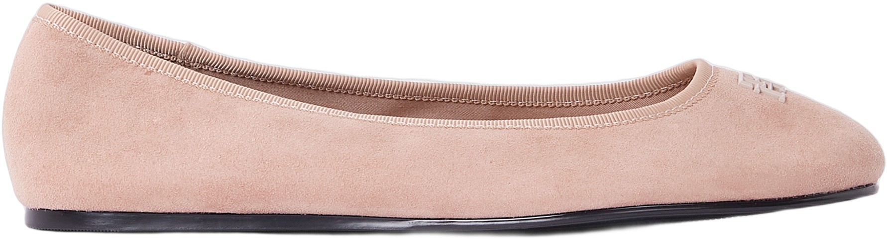 TH Hardware Suede Ballerina