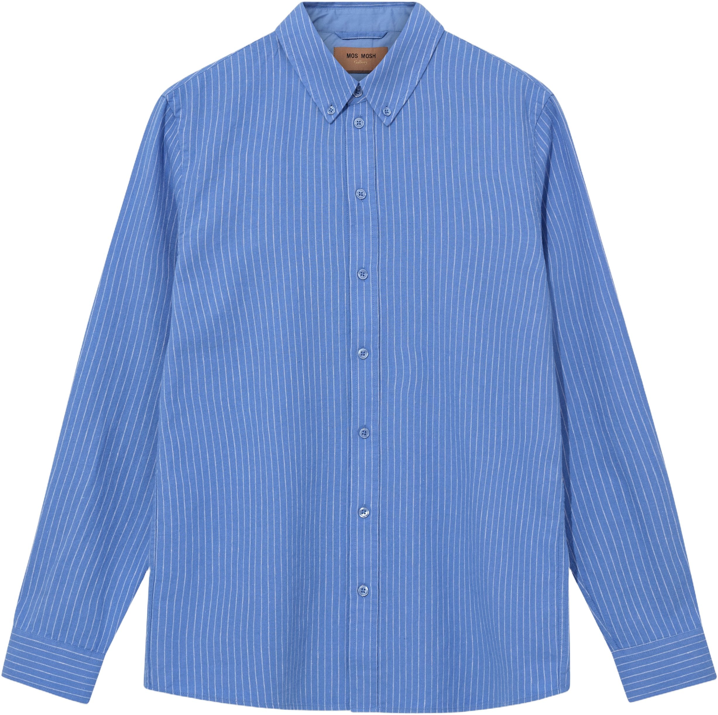 Mmgtheo Linen Stripe Shirt