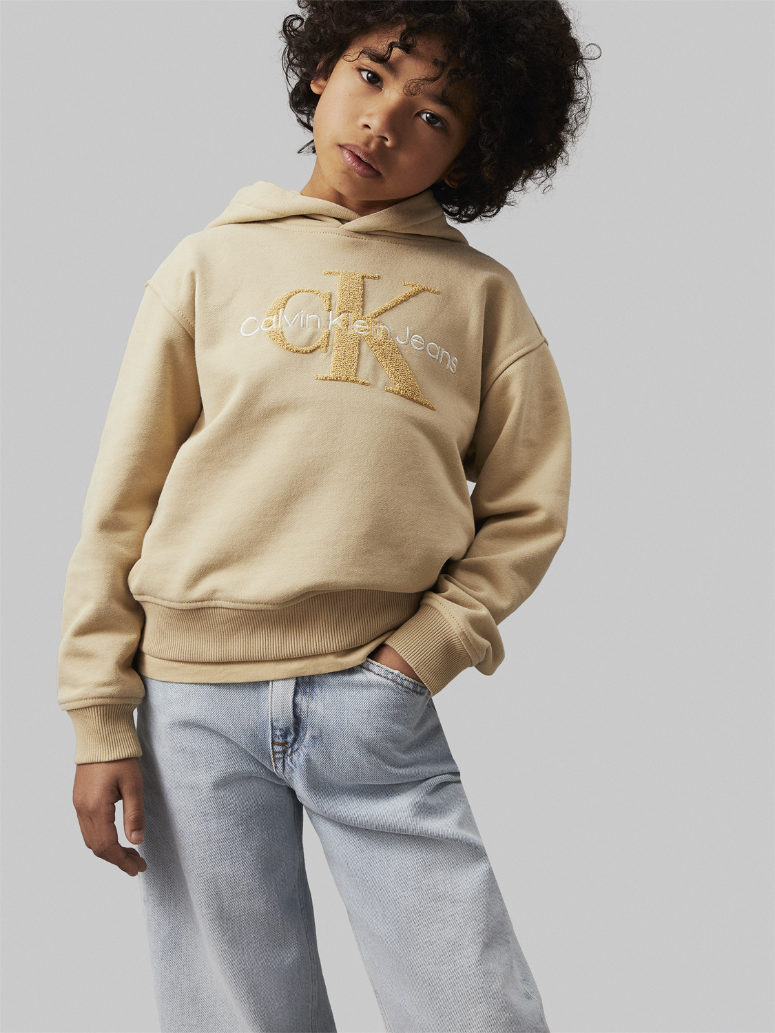 Peached Terry Monologo Hoodie