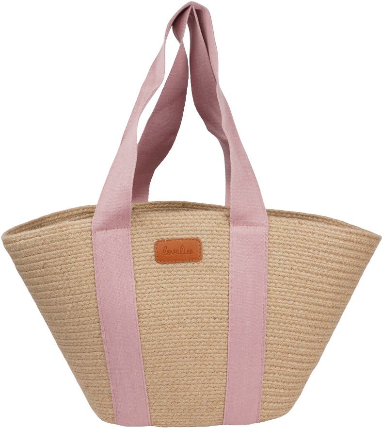 Peppino Jute BAG With Cotton Handles 45 X 40 CM
