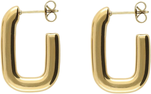 Rectangular Drop Earrings