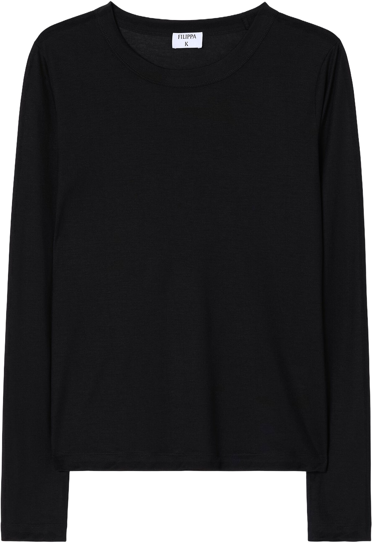 Scooped Longsleeve Top
