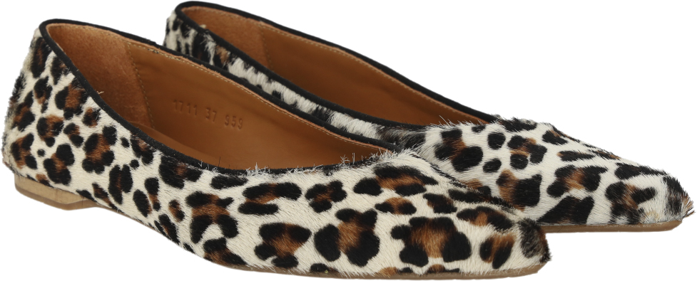 Spids Ballerina i Leopardmønstret p