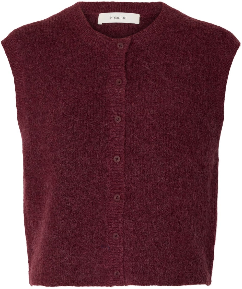 Slwlulu SL Button Oneck Vest Noos