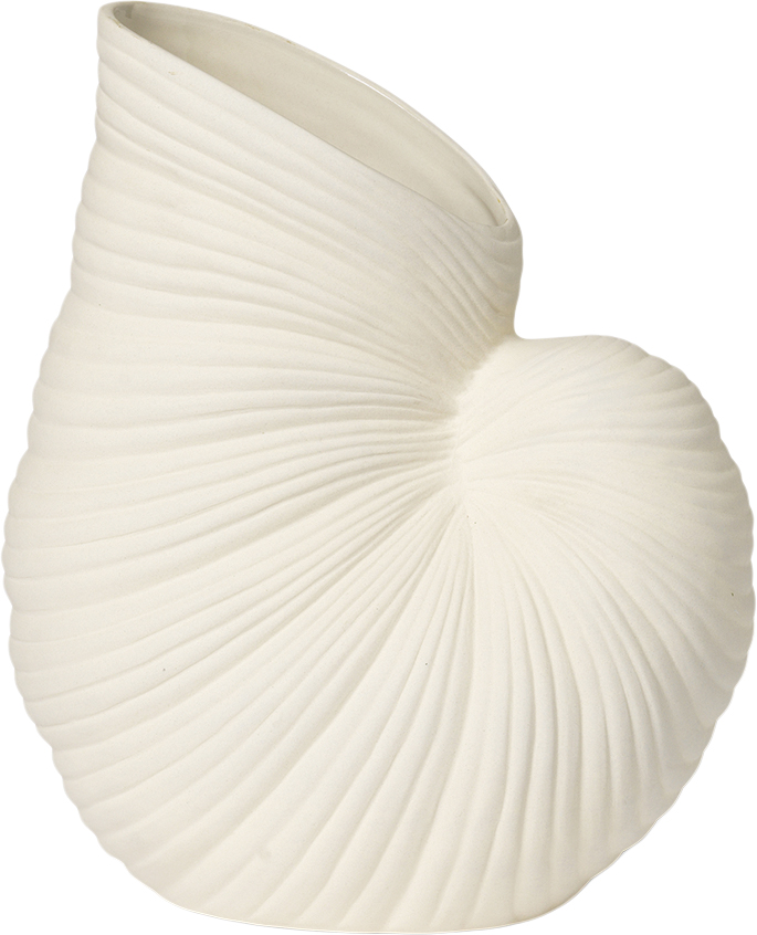 Shell Vase Off-white