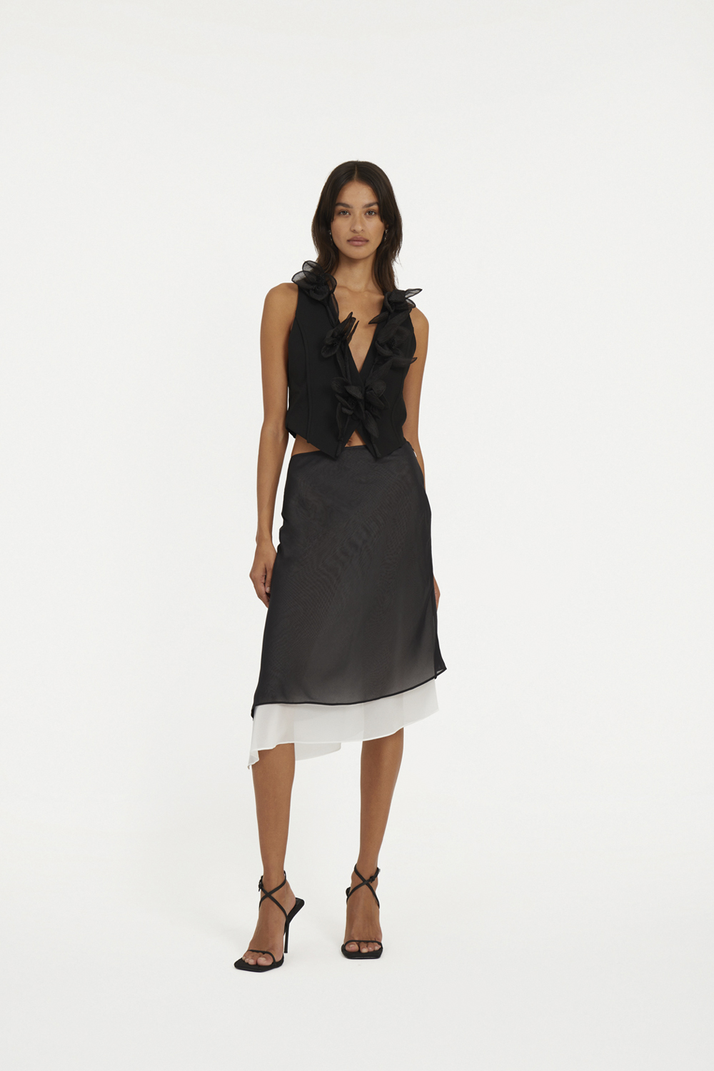 Billede af Two Layer Chiffon Skirt
