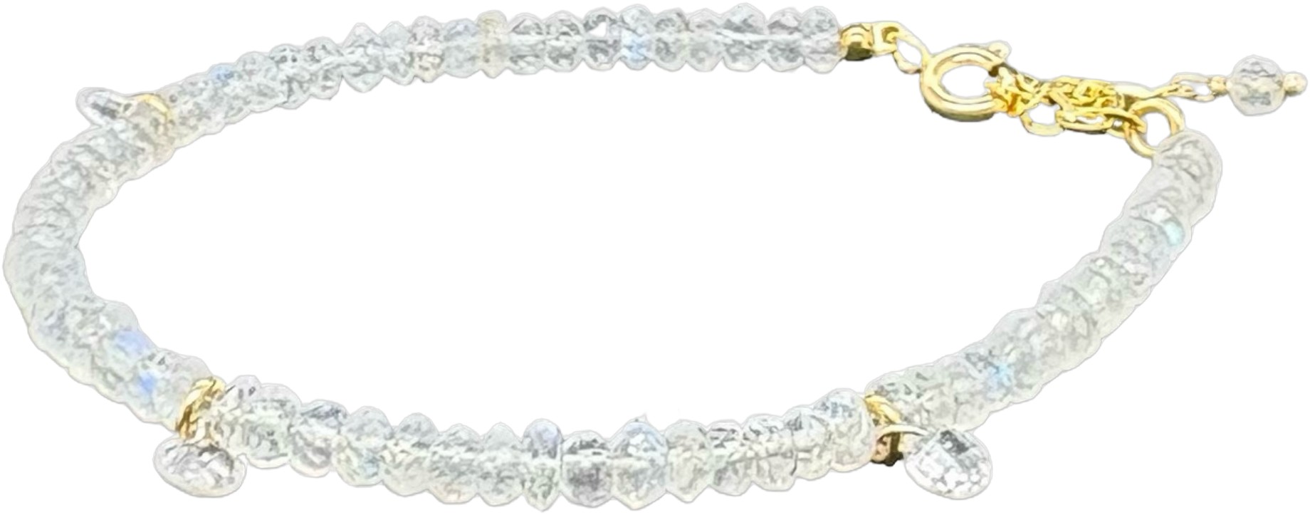 Maude Monestone Bracelet Gold
