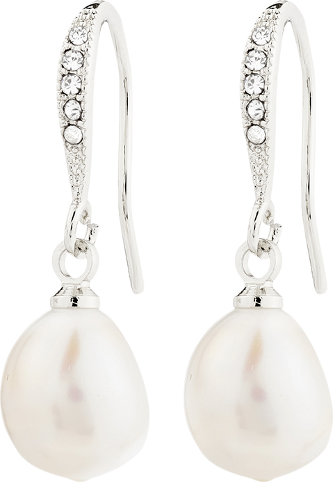 Jasmin Pearl Earrings Silverplated - Køb til DKK 269 - Spar 0%