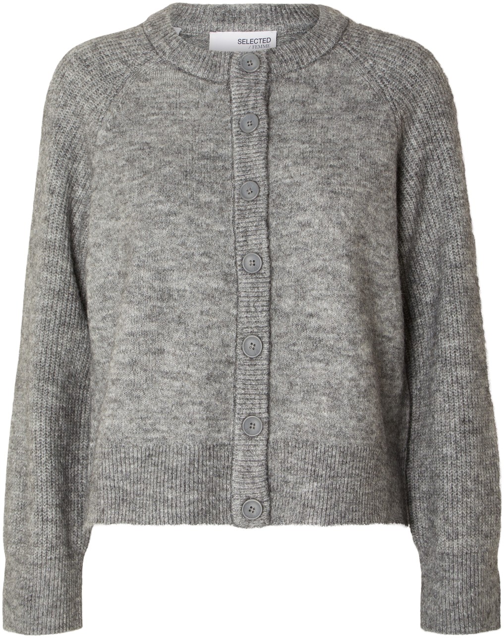 Slfrena LS Knit Cardigan Camp