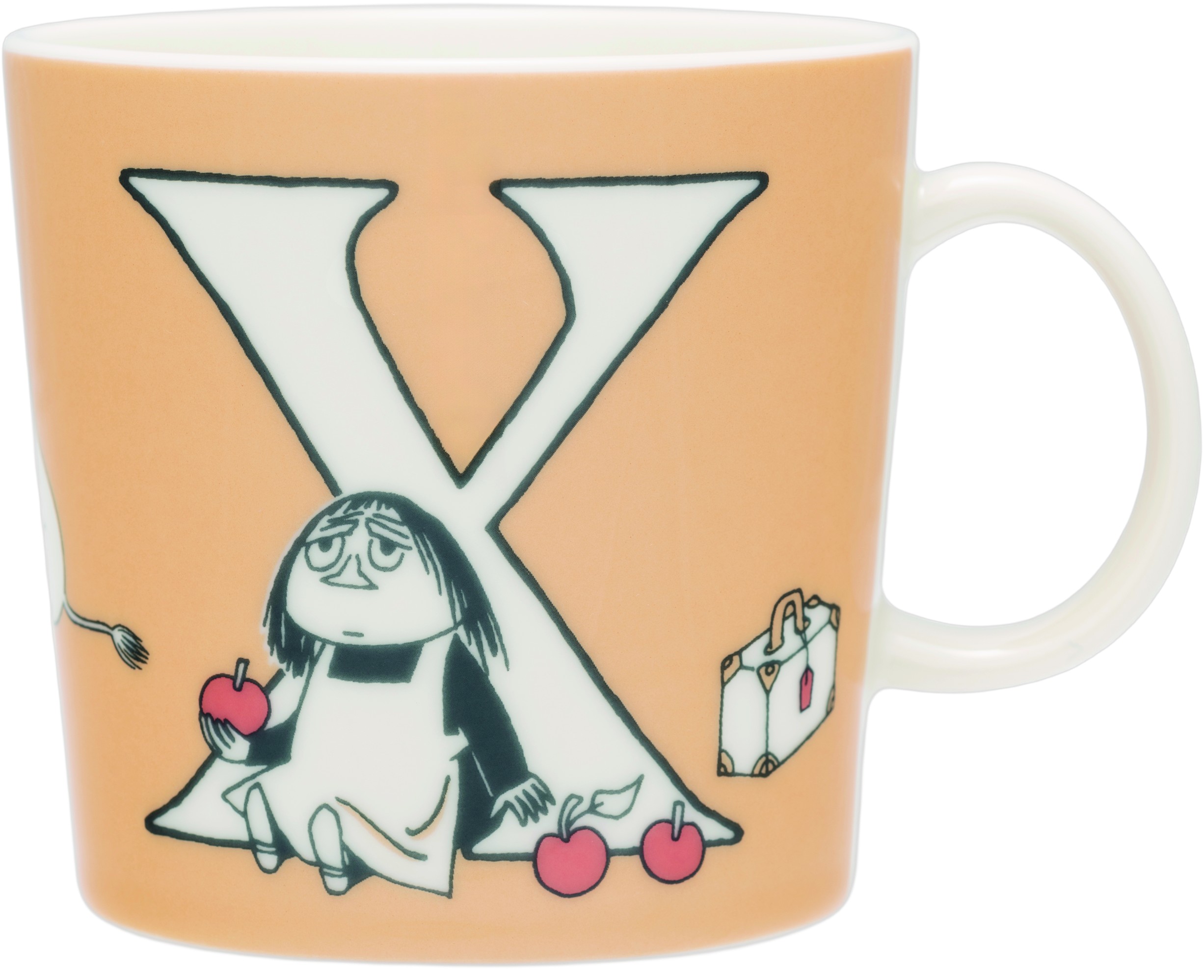 Moomin Arabia 40cl Krus ABC: X