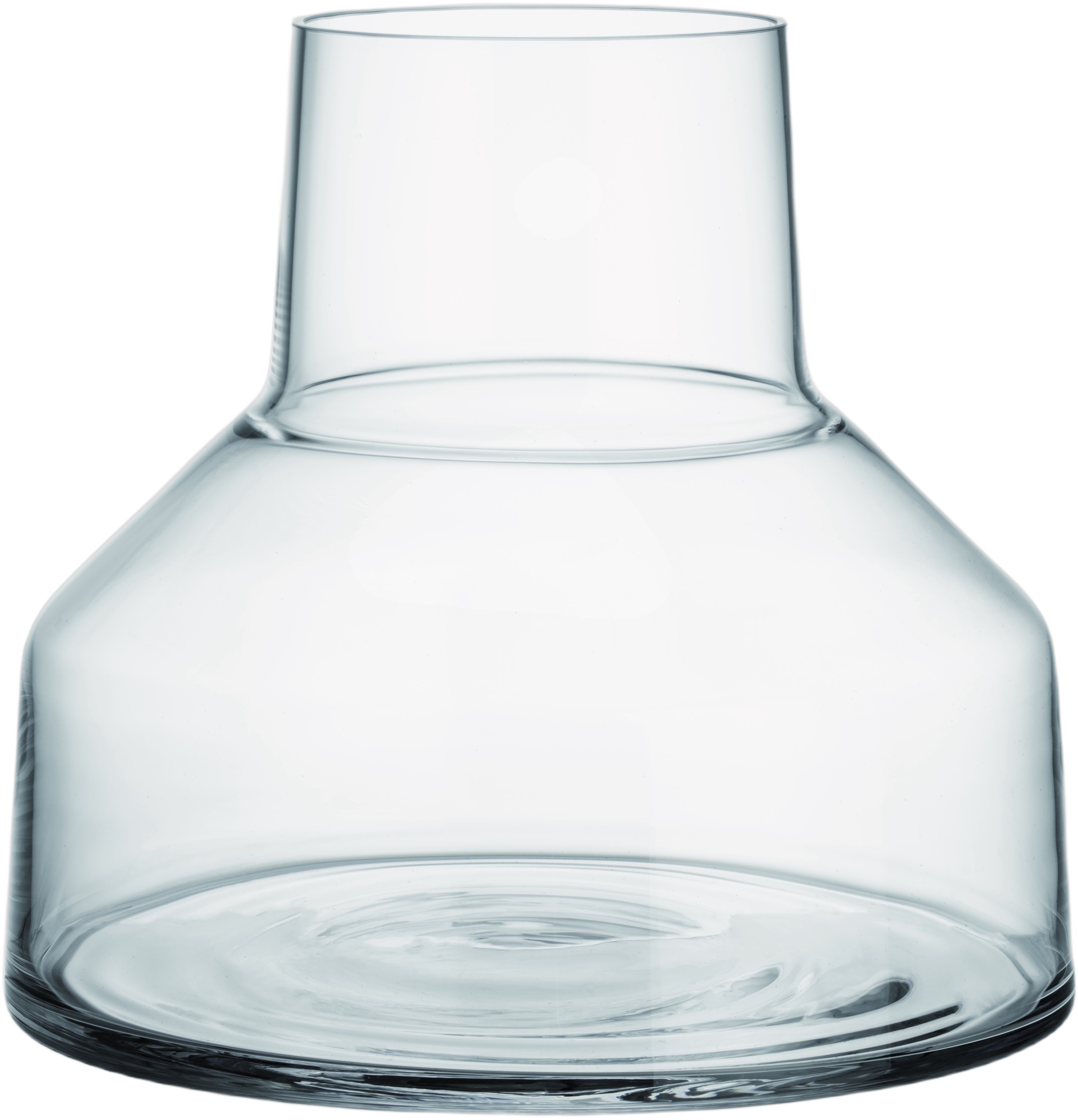 Solare Kort Vase 220x200mm Klar