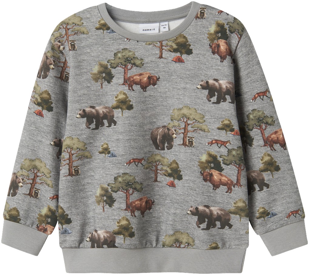 Nmmolin LS Nreg Sweat BRU BOX