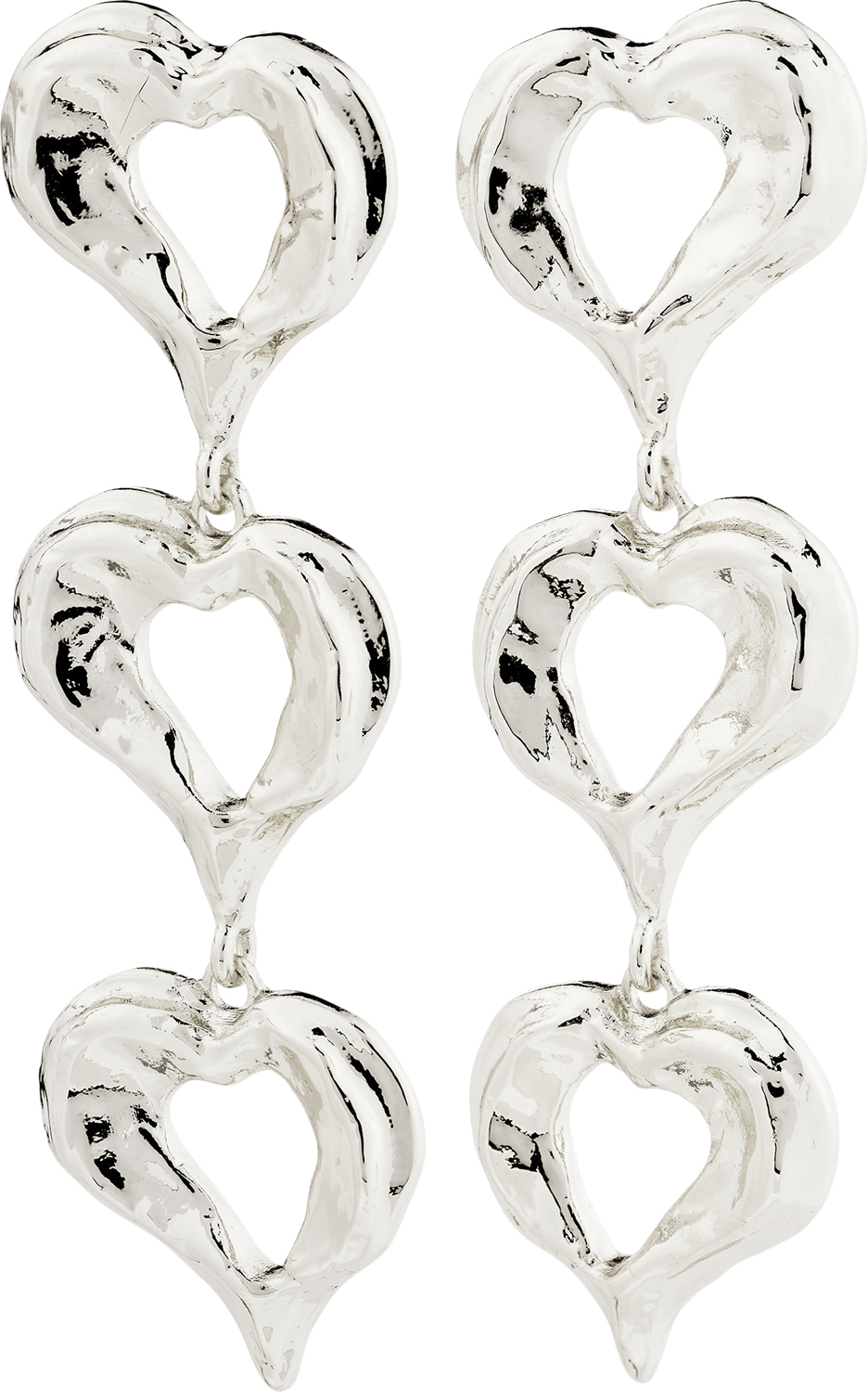 Tide Earrings Silverplated