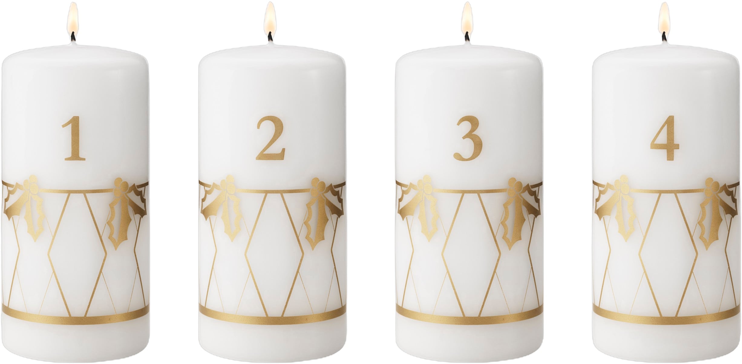 Cc26 Adventslys Guld