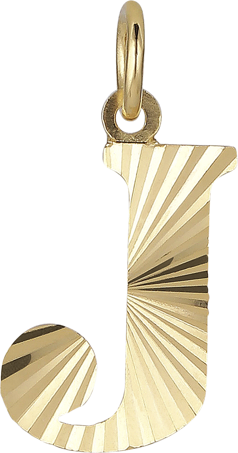 Reflection Letters, Goldplated Sterling Silver-j