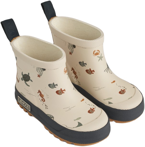 Tekla Printed Rainboot Sea Creature