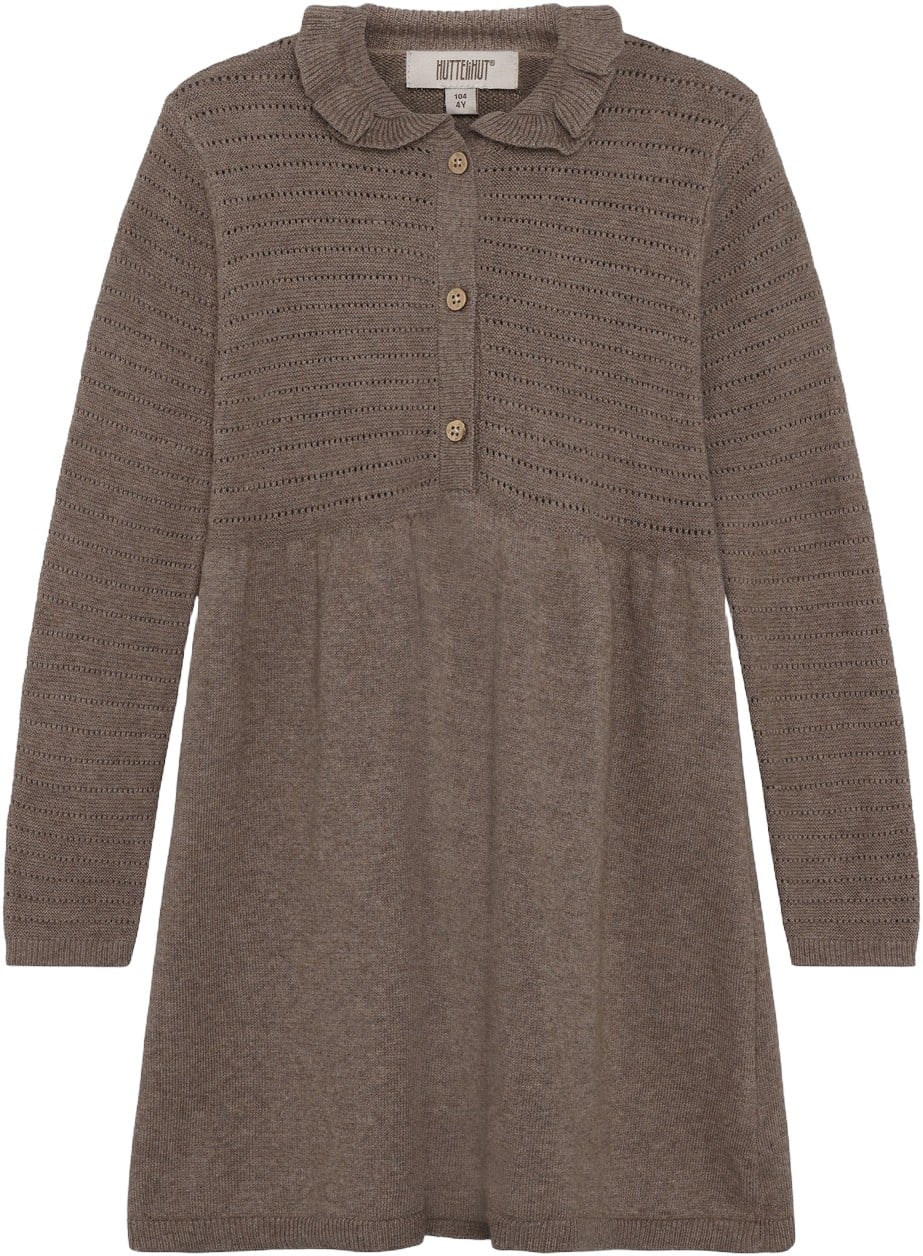 Dress LS Knit w. Wool