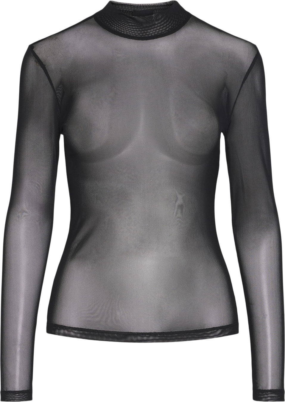 Pcninni Tneck Mesh Top Noos